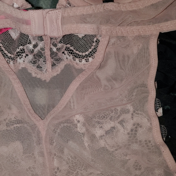 La Senza Pale Pink Lingerie Bodysuit - Picture 9 of 12